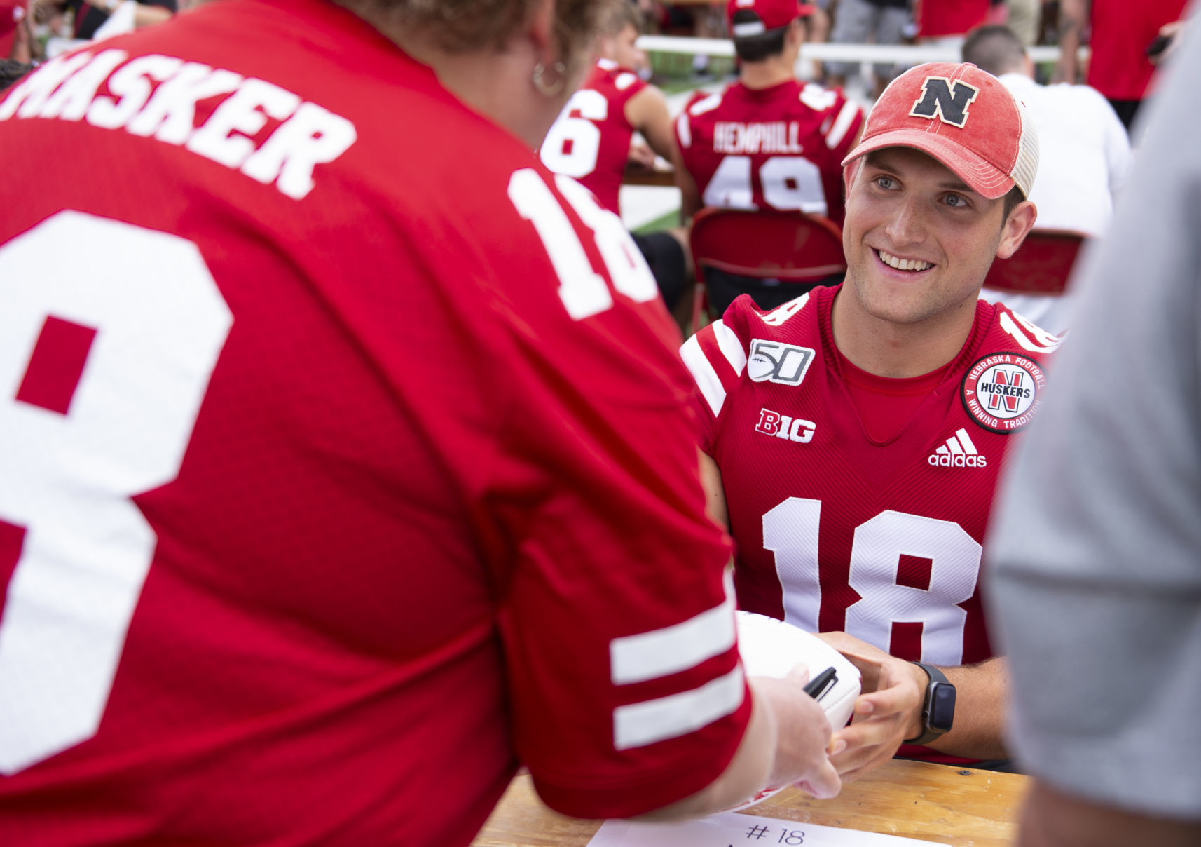 Husker fan day, 8.1